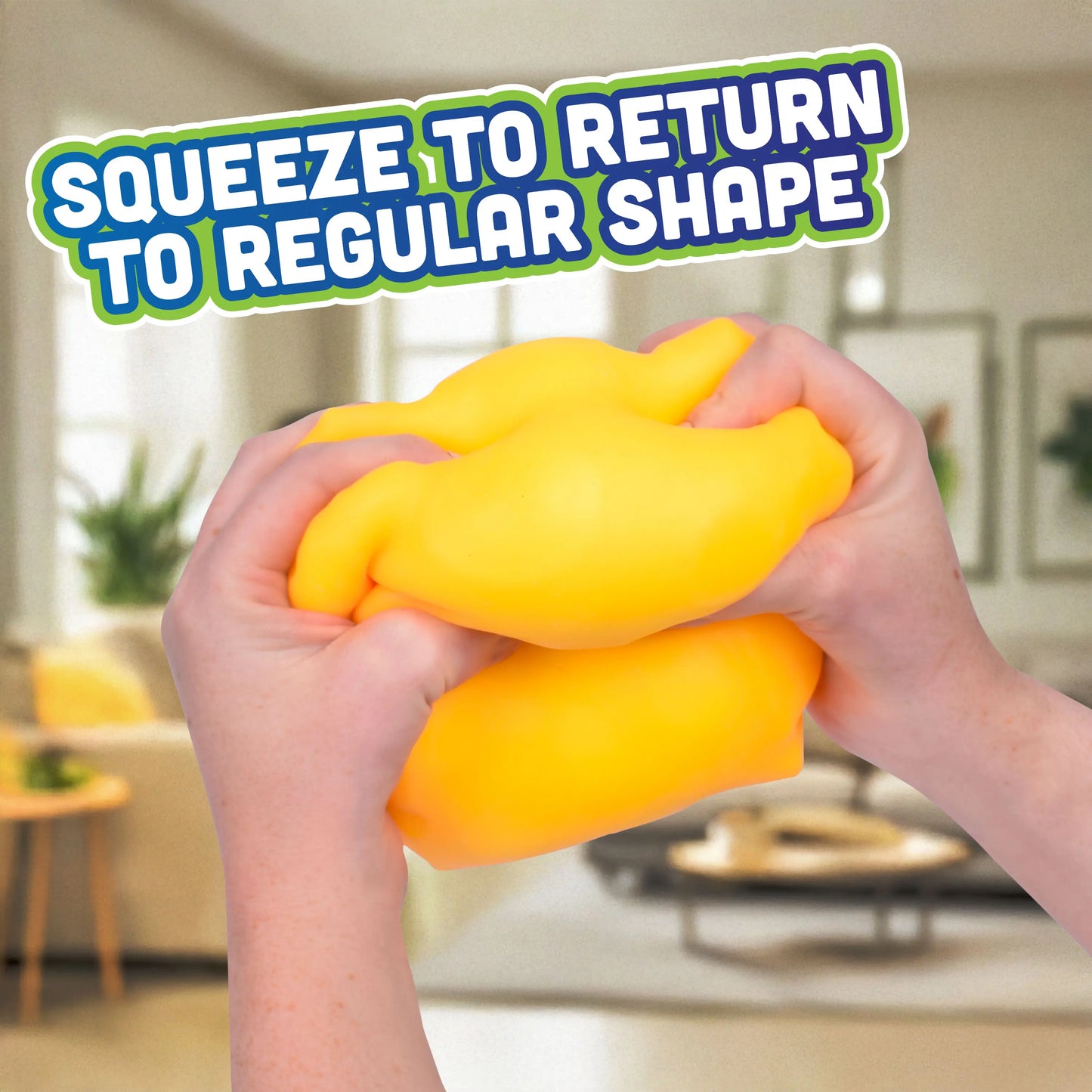 2-Pack Cheese Stress Balls – Squishy Fidget Toys for Kids & Adults, Fun Novelty & Gag Gift