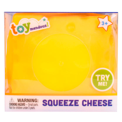 2-Pack Cheese Stress Balls – Squishy Fidget Toys for Kids & Adults, Fun Novelty & Gag Gift